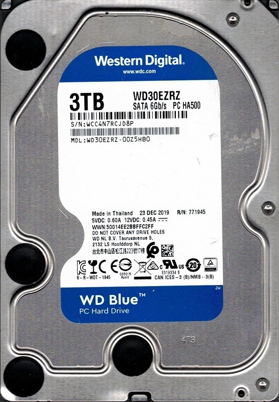 WD30EZRZ-00Z5HB0 WCC4N Western Digital 3TB