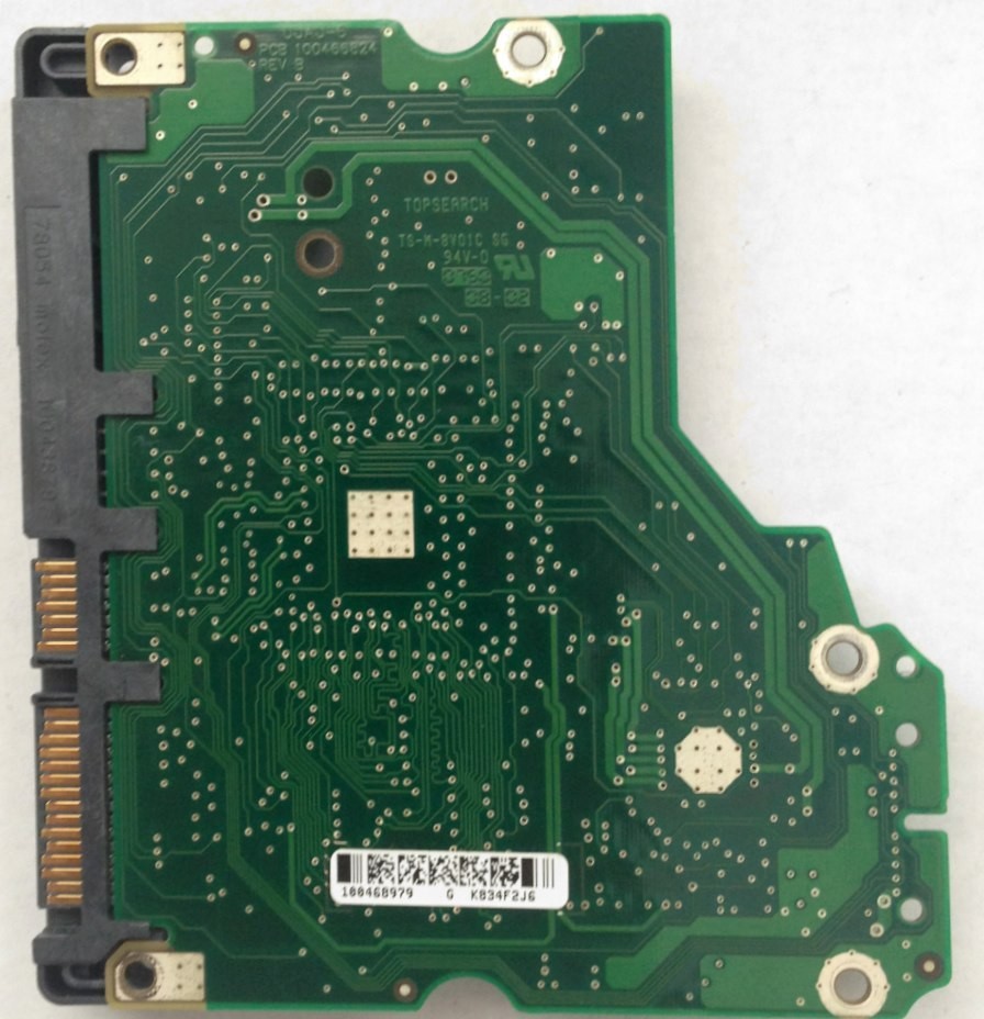 PCB ST3750330AS 100468979 P/N: 9BX156-568 F/W: SD35 Seagate