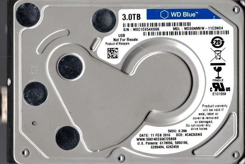 WD30NMVW-11C3NS4 USB 3.0 Western Digital 3TB passport hard drive