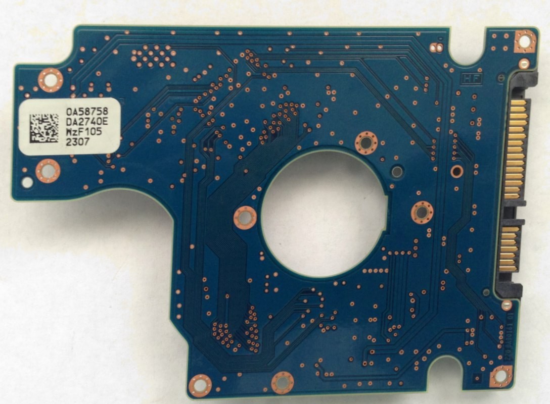 PCB HTS545050B9A302 Hitachi P/N: 0J13964 MLC: DA3846 0A58758 DA2740E