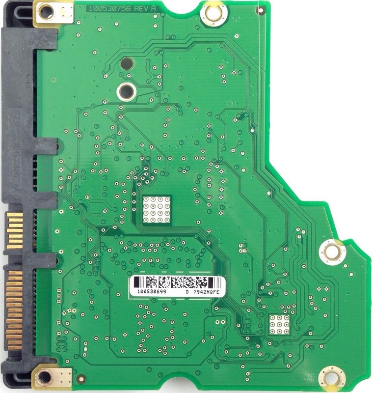 PCB ST31500341AS 100530699 D P/N: 9JU138-568 F/W: CC71 TK Seagate