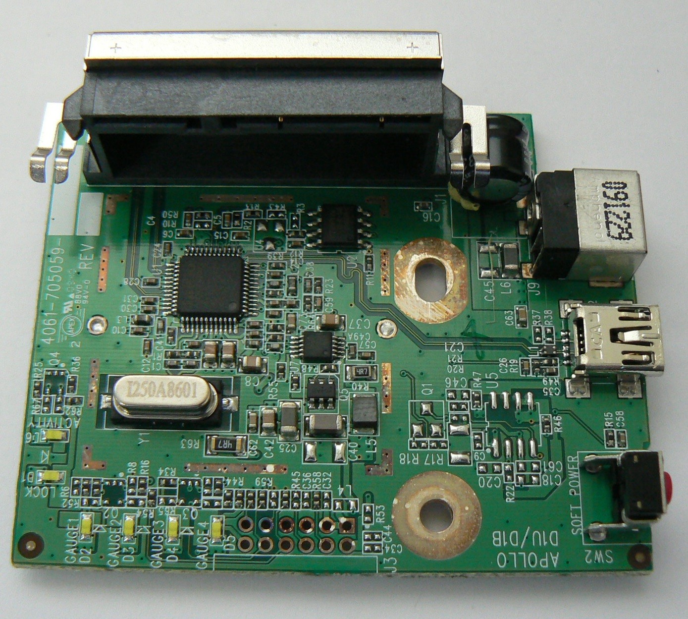 4061-705059-001 Rev.AG WD Controller Board My Book Essential 500GB/1TB/2TB