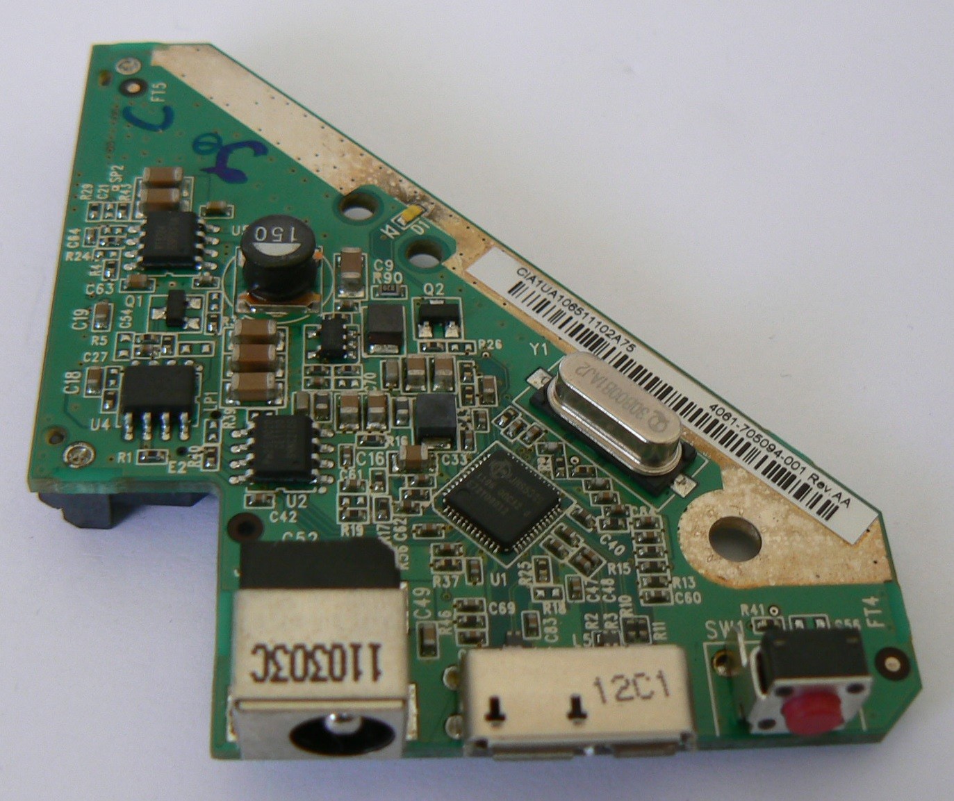 4061-705094-001 Rev AA WD Controller Board My Book Essential 1TB/2TB/3TB USB 3.0