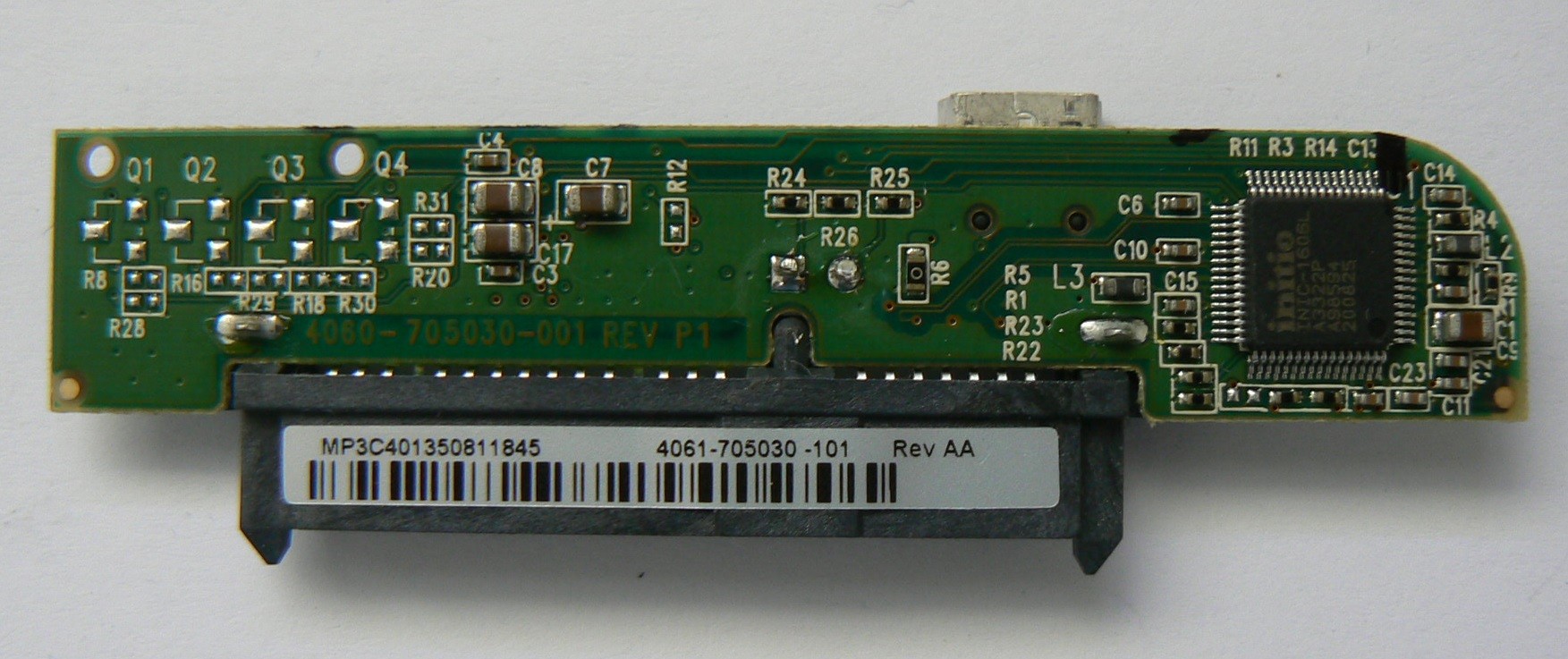 PCBA 4061-705030-101 Rev AA WD Controller Board Passport 320GB/500GB USB 2.0