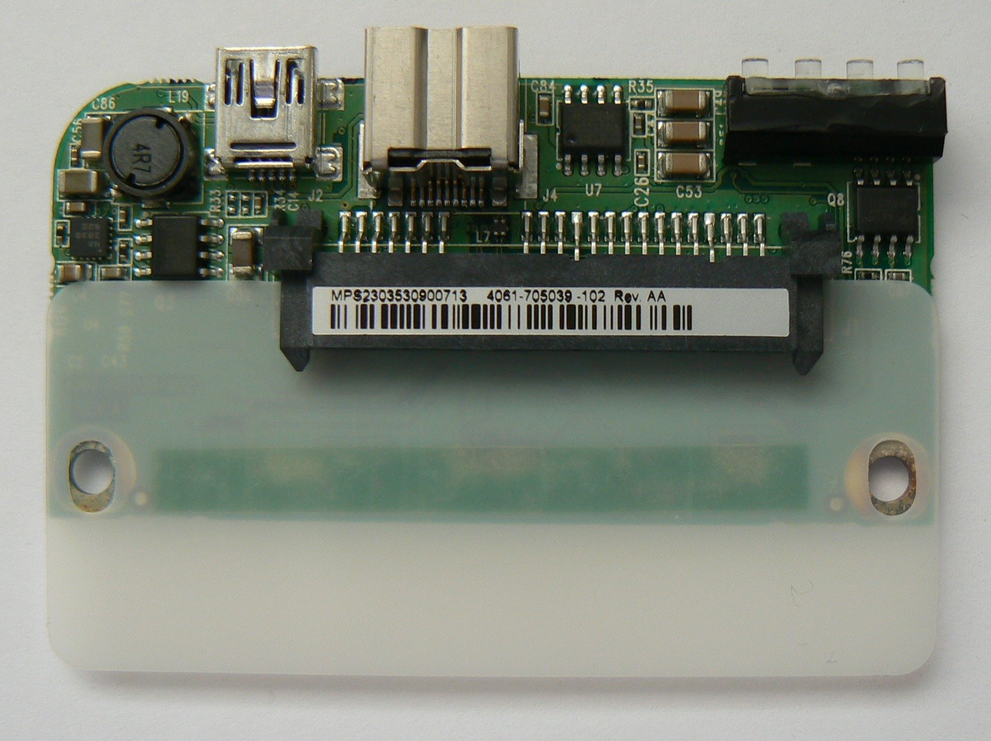 4061-705039-102 Rev AA WD Controller Board My Passport Studio 320GB/500GB
