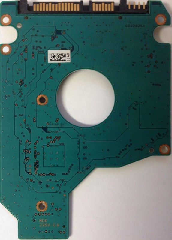 PCB MK1059GSM G002825A HDD2K51 Z SL01 S A0/GU001U Toshiba