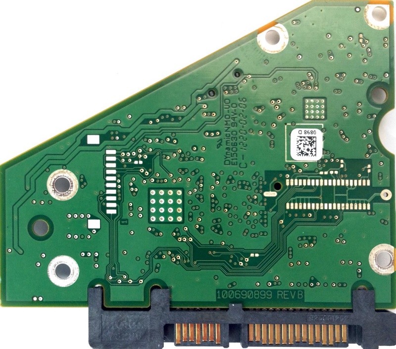 PCB ST4000DM000 100690899 REV B P/N: 1CD168-568 F/W: CC43 Seagate