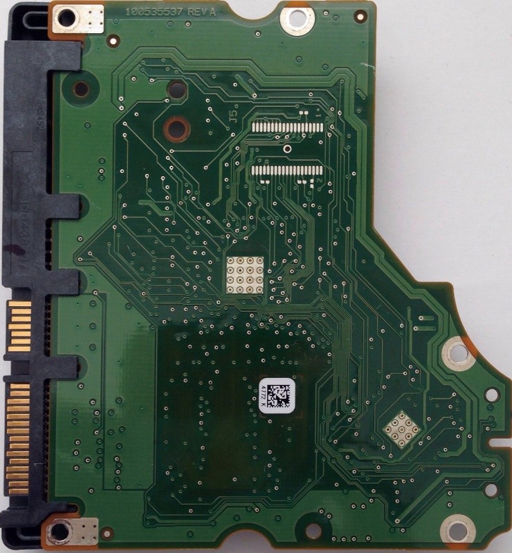 PCB ST31000528AS 100535537 REV A MAC P/N: 9SL154-040 F/W: AP24 Seagate