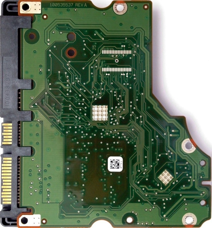 PCB ST31000528AS 100535537 REV A  P/N: 9SL154-578 F/W: CC38 Seagate