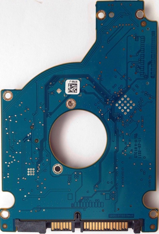 PCB ST9750420AS 100619769 REV A P/N: 9RT14G-501 F/W: 0003DEM1 Seagate