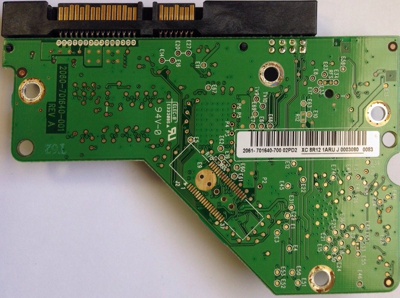PCB WD10EADS-00M2B0 Western Digital 1TB 2061-701640-700 02PD2