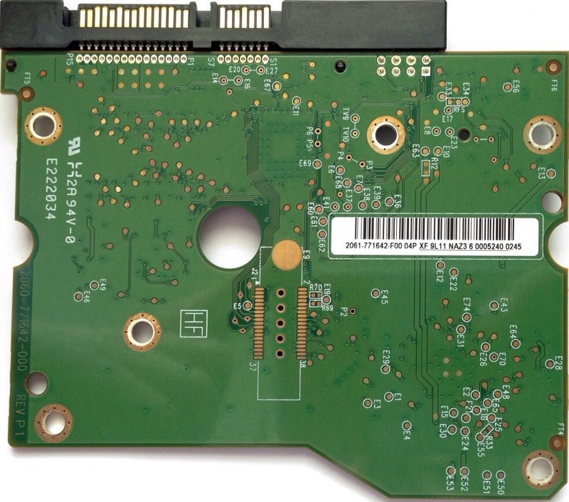 PCB WD20EADS-32R6B0 2061-771642-F00 04P Western Digital