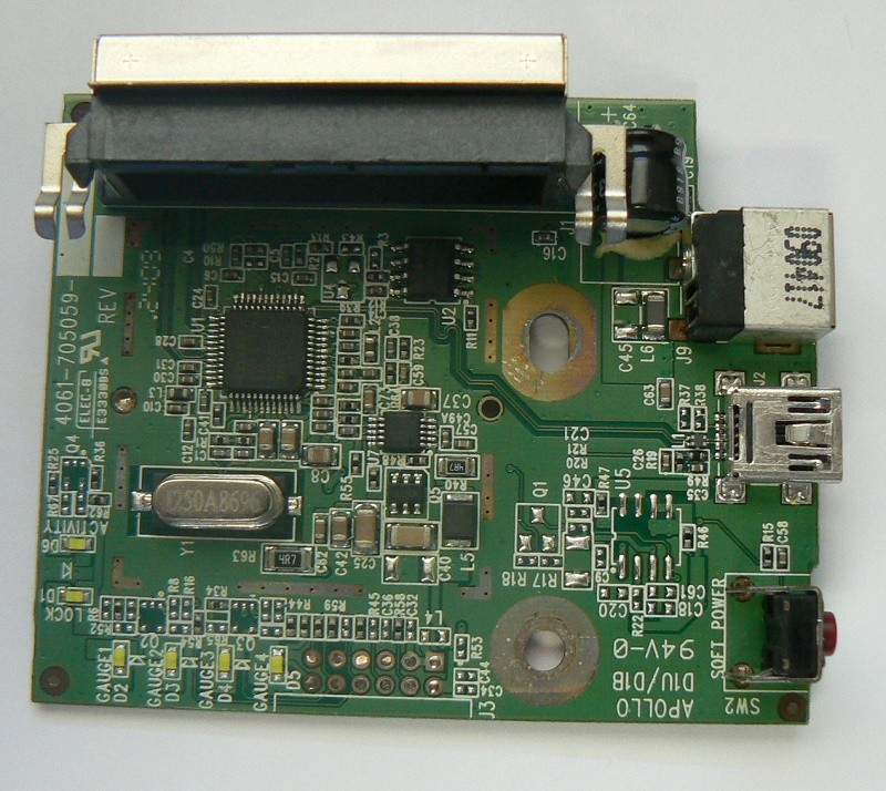 4061-705059-001 Rev. 04P WD Controller Board My Book Essential 1TB/1.5TB/2TB