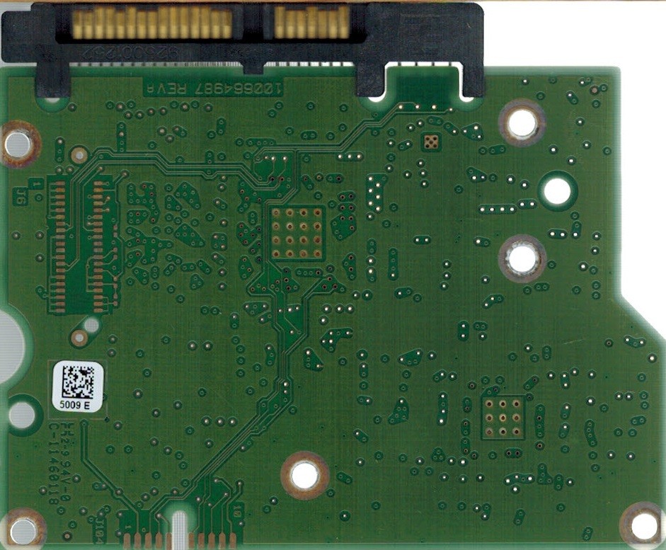 PCB ST3000DM001 100664987 REV A P/N: 9YN166-302 F/W: CC4C Seagate