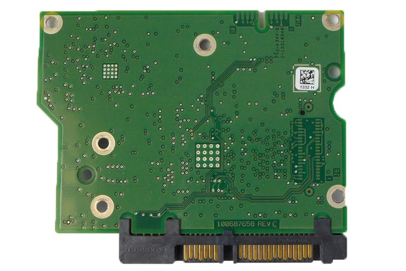 PCB ST3000DM001 100687658 REV C P/N: 1CH166-302 F/W: CC26 Seagate