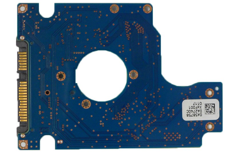 PCB HTS545032B9SA02 P/N: 0A78253 MLC: DA3350 Hitachi 220 0A90161 01