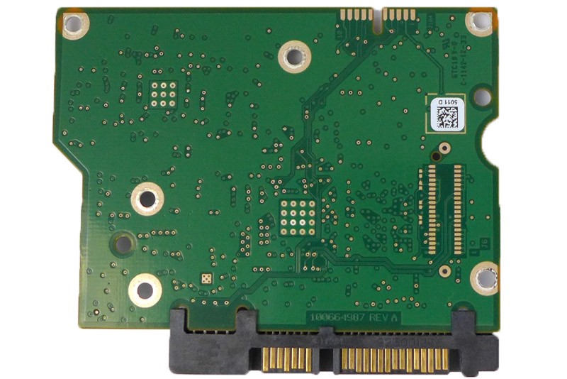 PCB ST3000DM001 100664987 REV A P/N: 9YN166-570 F/W: CC9C TK Seagate