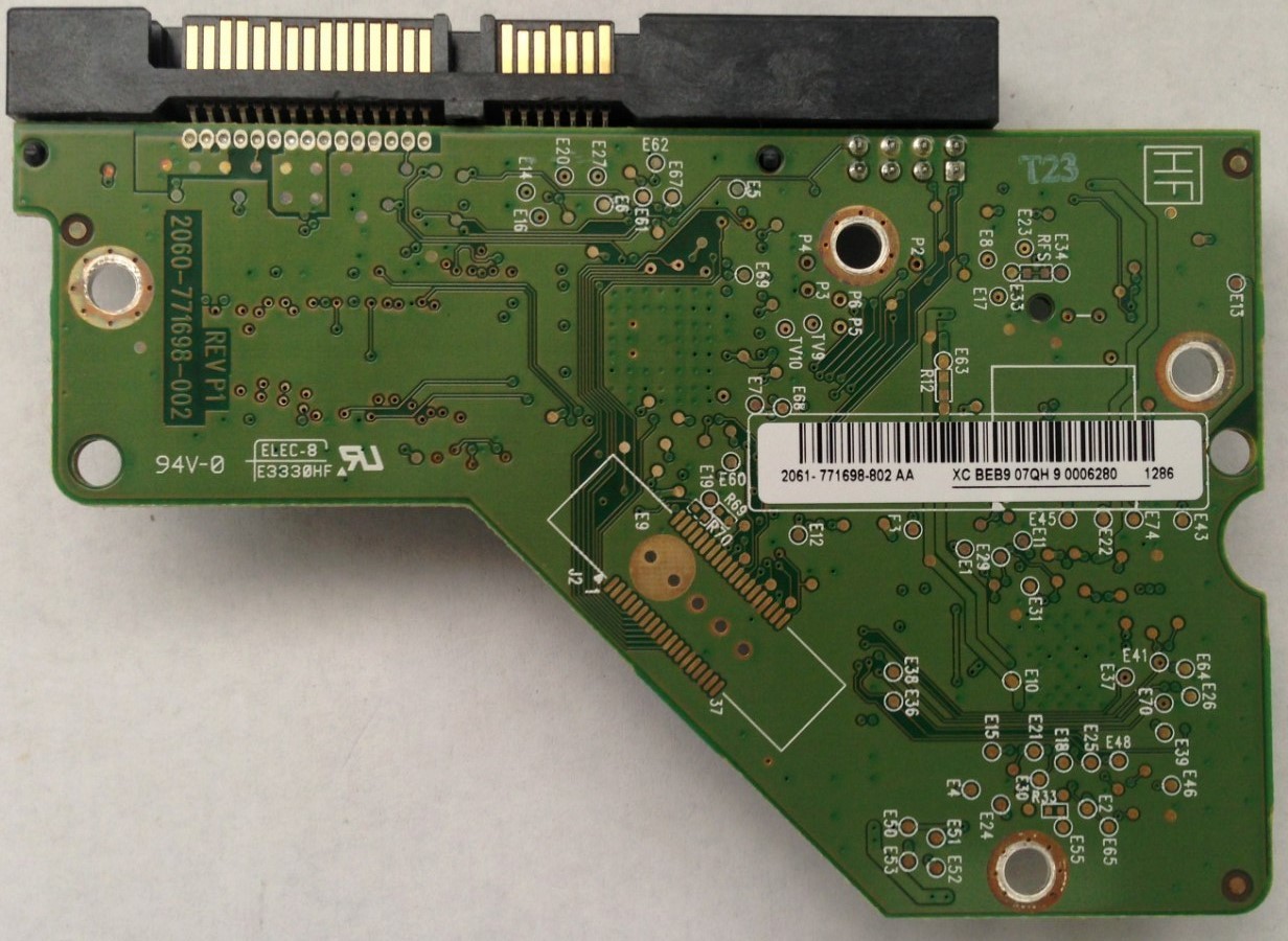 PCB WD15EARS-22MVWB0 Western Digital 2061-771698-802 AA  1.5TB
