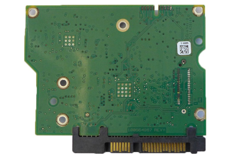 PCB ST3000DM001 100664987 REV A P/N: 9YN166-300 F/W: CC46 Seagate WU