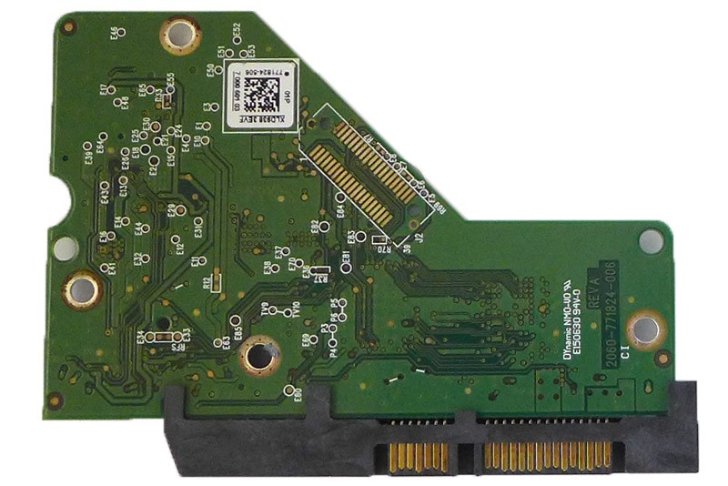 PCB WD10EZEX-00RKKA0 2061-771824-506 01P 1TB EGNNHV2CE