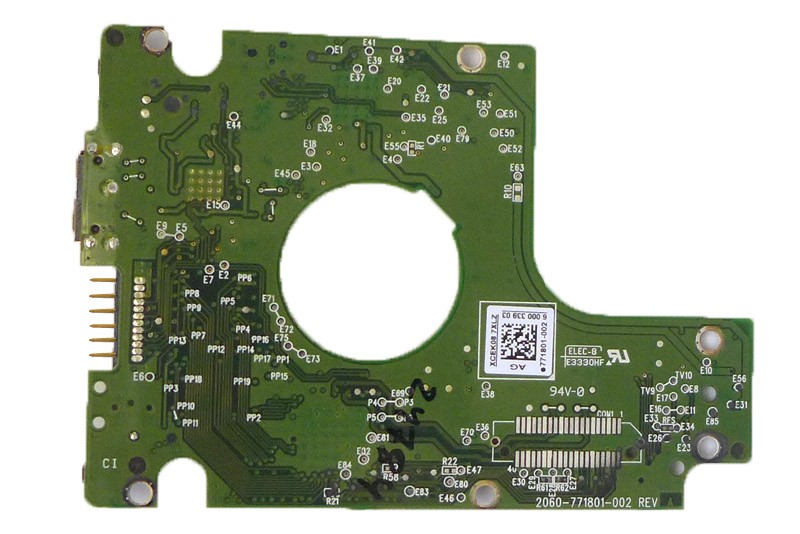 PCB WD20NMVW-11W68S0 2061-771801-002 AG 2TB Western Digital
