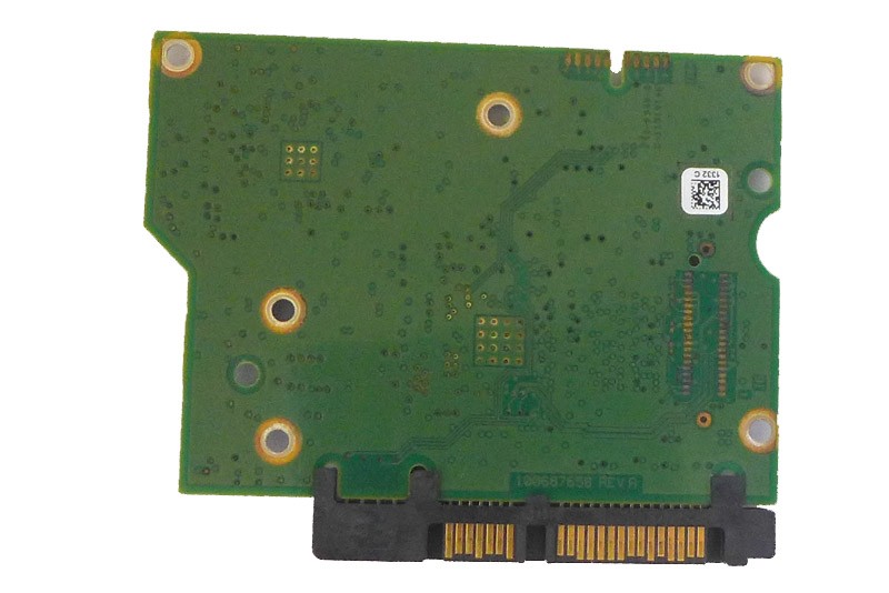 PCB ST3000DM001 100687658 REV A P/N: 1CH166-570 F/W: CC82 TK Seagate