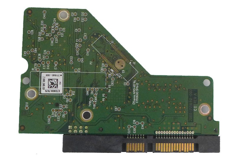 PCB WD5000AAKX-00ERMA0 Western Digital 2061-771640-003 AG 500GB