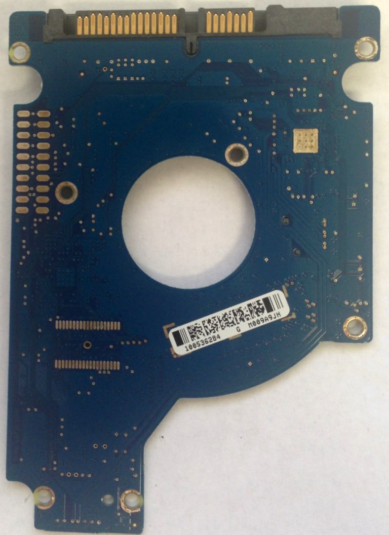 PCB ST9500325AS 100536284 F/W: 0002BSM1 P/N: 9HH134-567 Seagate