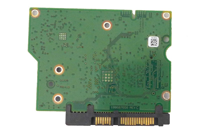 PCB ST3000DM001 100687658 REV C P/N: 1CH166-570 F/W: CC45 TK Seagate
