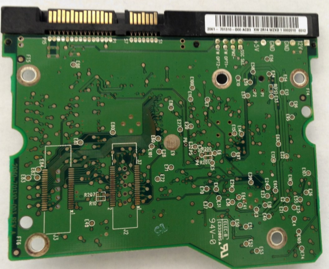 PCB WD4000KD-00NAB0 2061-701310-D00 ACD3  Western Digital