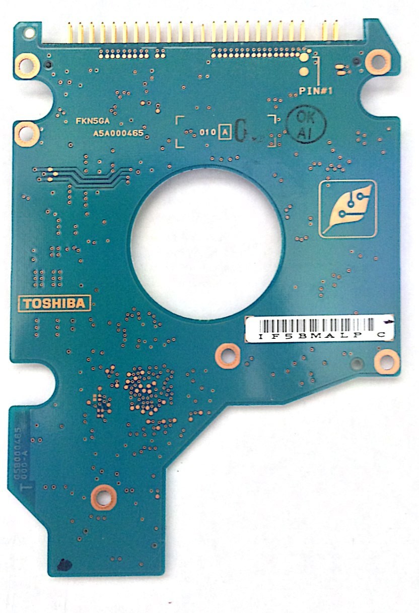PCB MK8026GAX HDD2191 H ZK01 T Toshiba MAC G5B000465 000 A APPLE