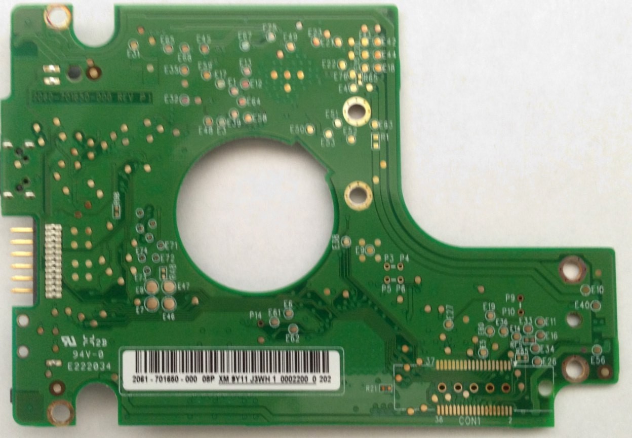 PCB WD3200BMVV-11A1PS0 Western Digital 2061-701660-000 08P 320GB