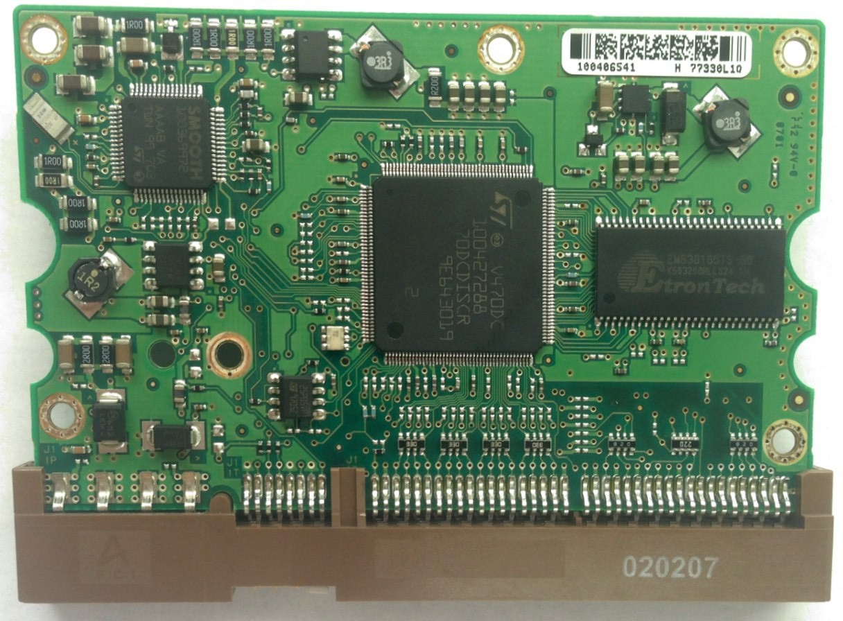 PCB ST3500830A 100406541 F/W: 3.AAD P/N: 9BJ036-505 Seagate