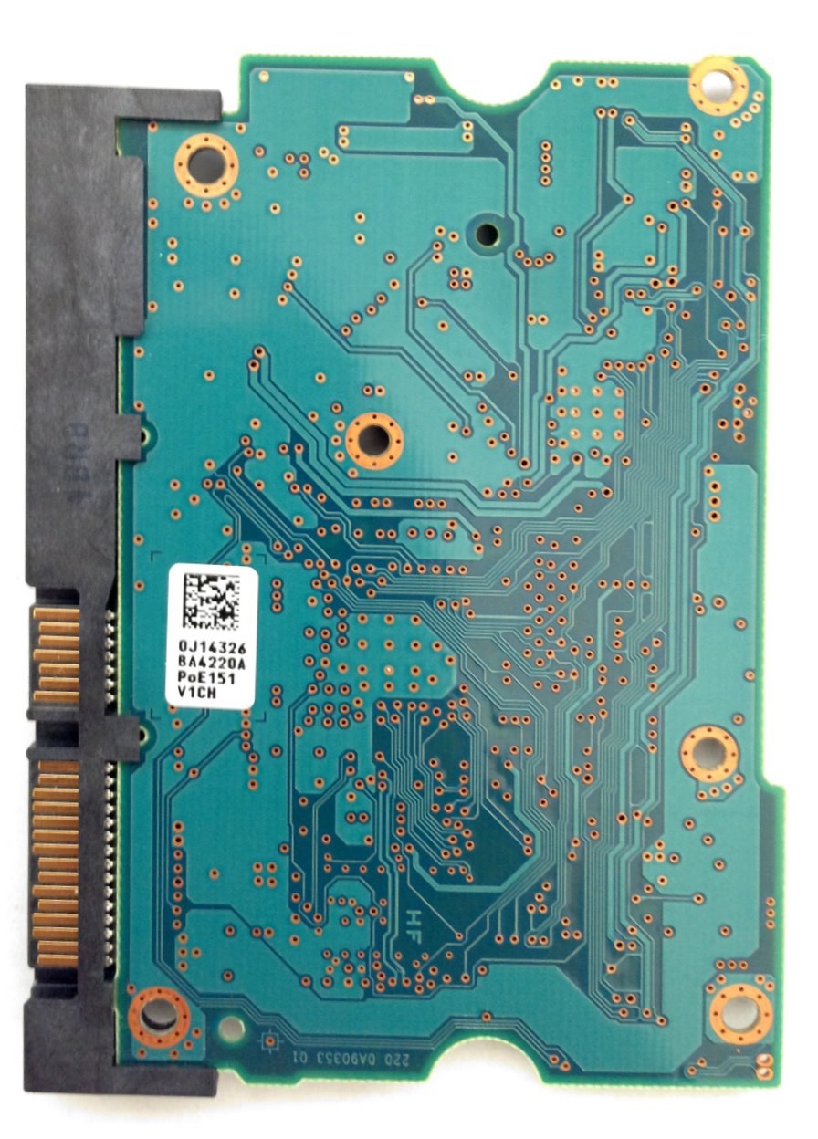 PCB HDS724040ALE640 Hitachi P/N: 0F14681 MLC: MPK3B0 0J14326 BA4220A 