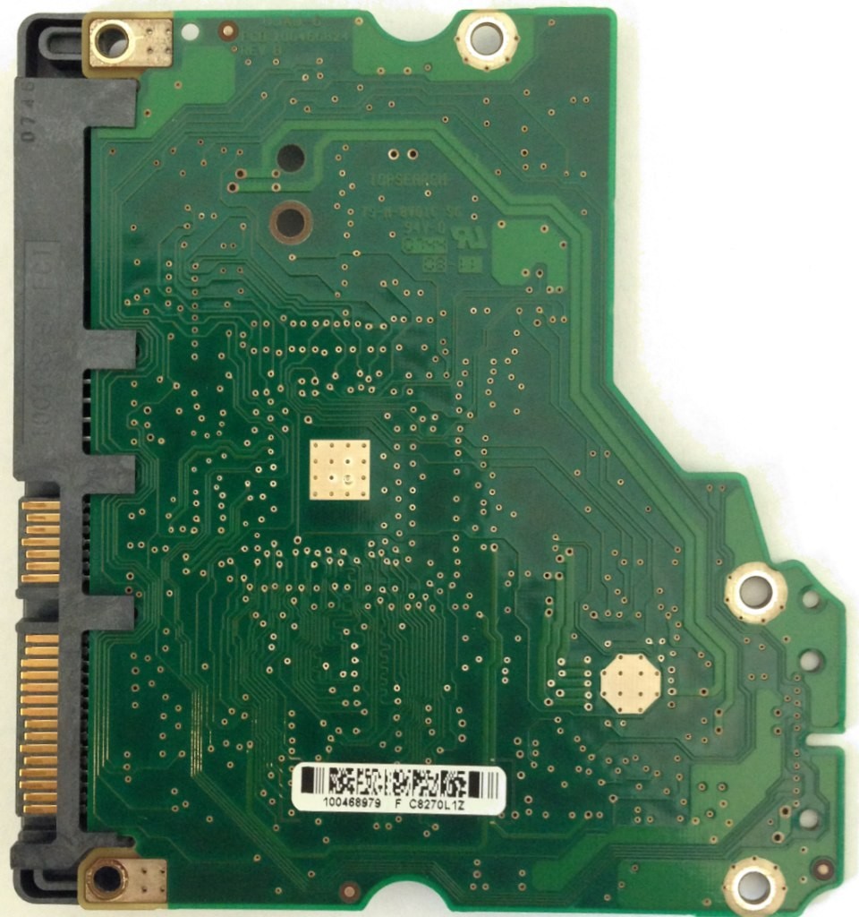 PCB STM3750330AS Maxtor F/W: MX15 P/N: 9GT156-325 1TB 100466824 REV B
