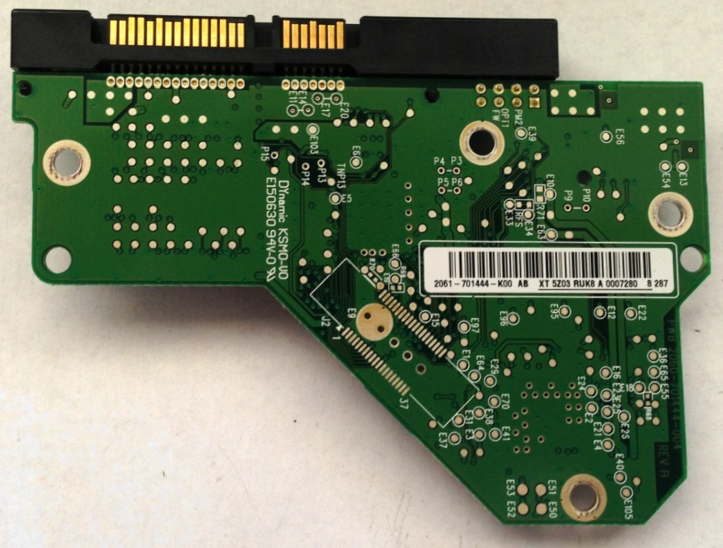PCB WD5000AACS-00ZUB0 2061-701444-K00 AB 500GB Western Digital