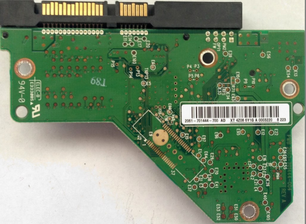 PCB WD5000AAKS-00YGA0 2061-701444-700 AC 500GB Western Digital