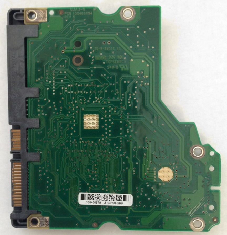 PCB ST3750630AS P/N: 9BX146-189 F/W: SD46 100468979 Seagate 750GB