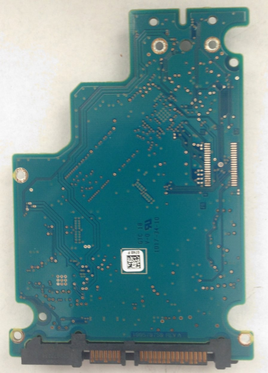 PCB ST9750430AS 100570750 REV A P/N: 9TY14Z-550 F/W: CC9D Seagate