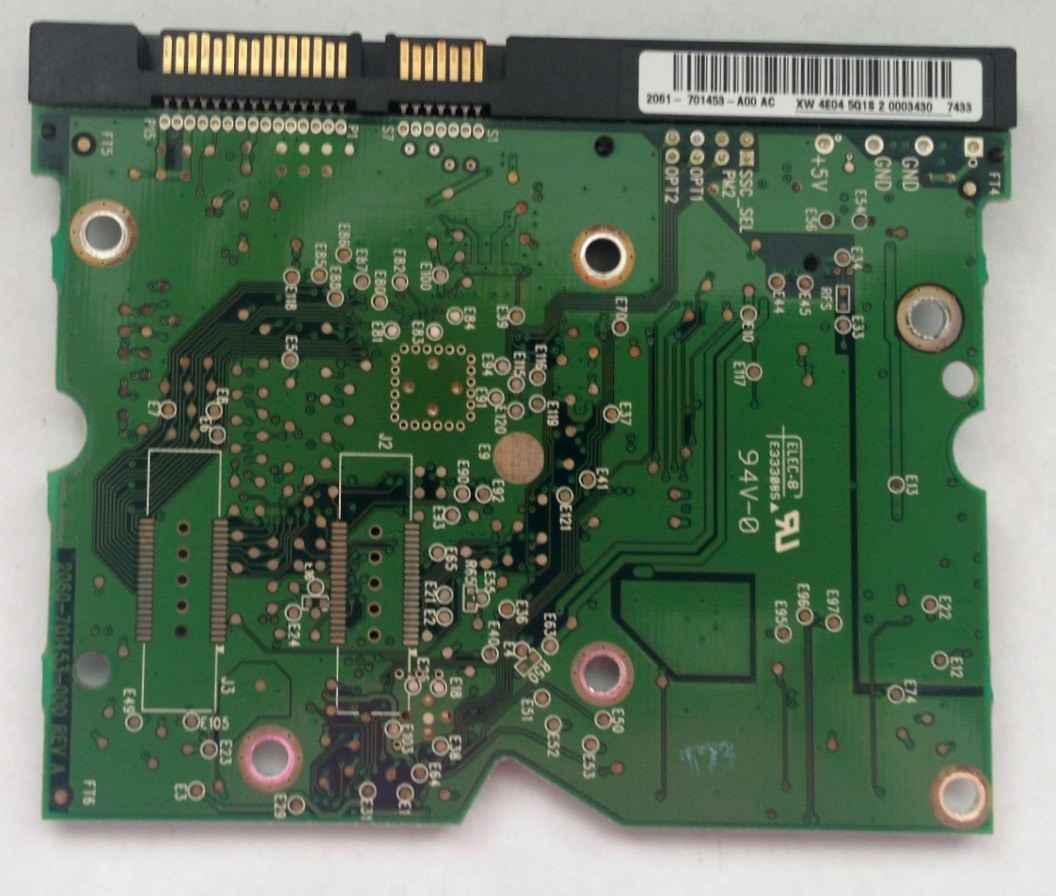 PCB WD1500AHFD-00RAR1 Western Digital 150GB 2061-701453-A00 AC