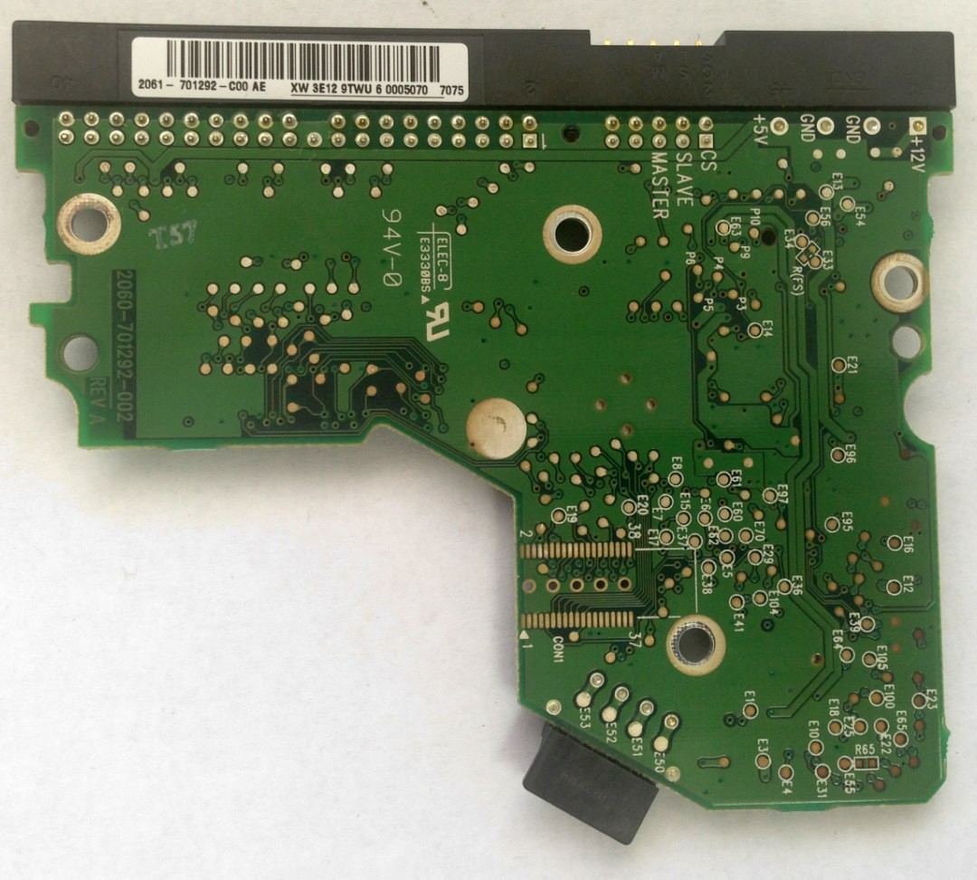 PCB WD2500JB-00REA0 2061-701292-C00 AE 250GB Western Digital