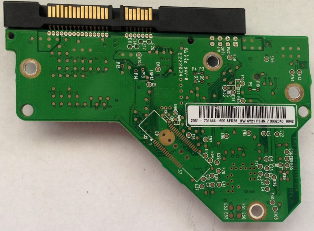 PCB WD3200AAJS-41VWA1 2061-701444-600 AFD28 Western Digital