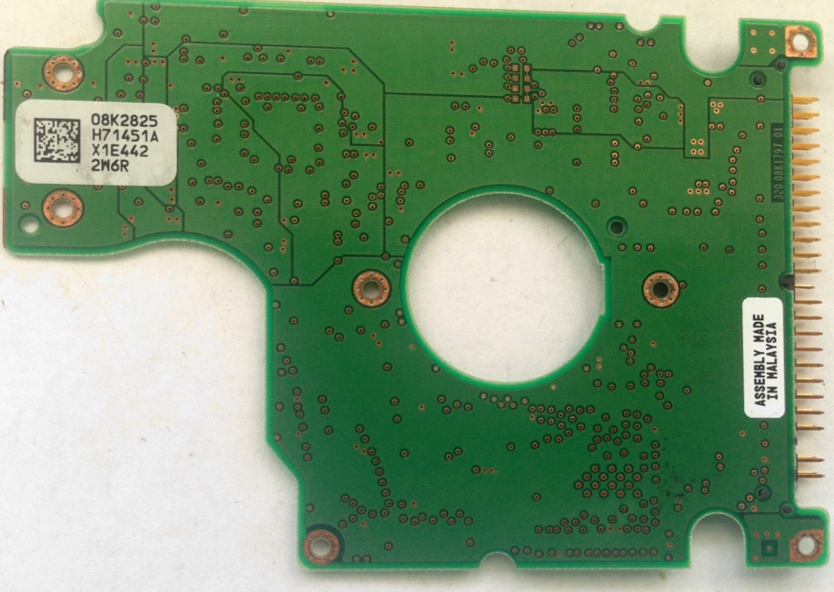 PCB HTS548040M9AT00 08K2825 H71451A P/N: 0A26902 MLC: DA1160 Hitachi