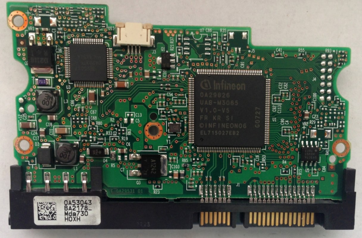 PCB HCS725025VLA380 0A53043 BA2178 P/N: 0A33517 MLC: BA2367 Hitachi 