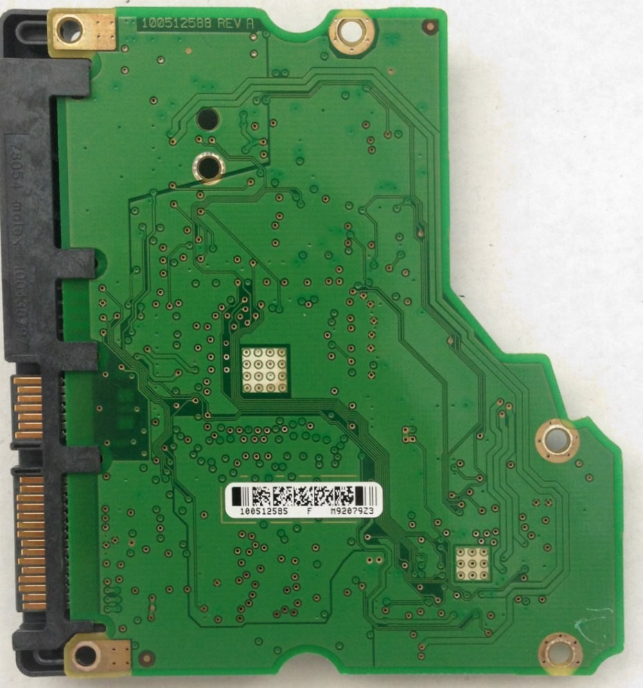 PCB ST31000333AS Seagate P/N: 9FZ136-568 100512585 F/W: SD35