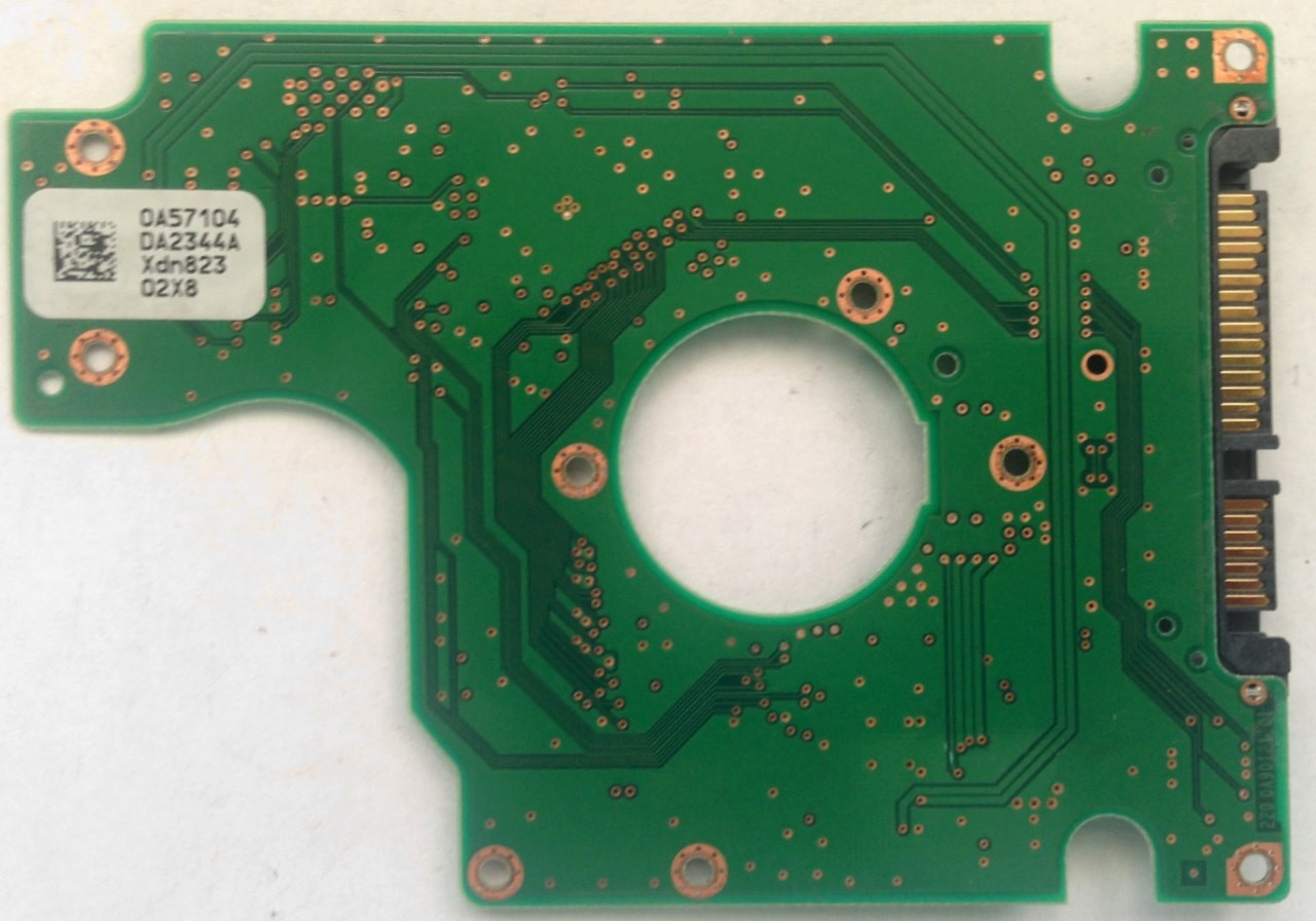 PCB HTS723232L9A360 0A57104 DA2344A P/N: 0A57547 MLC: DA2459 Hitachi