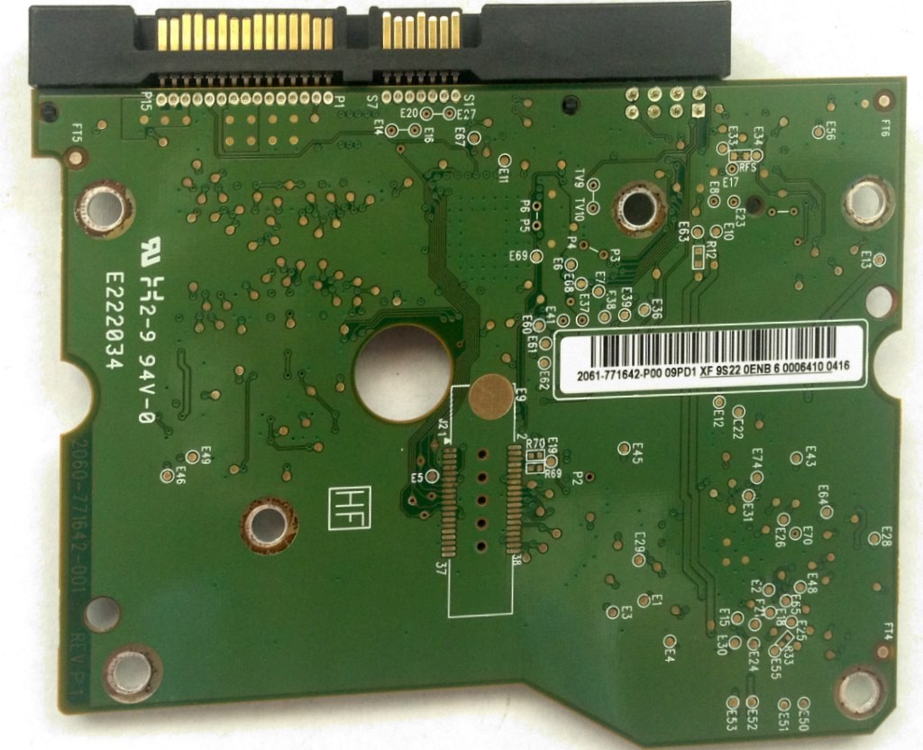 PCB WD20EADS-00S2B0 2061-771642-P00 09PD1 Western Digital