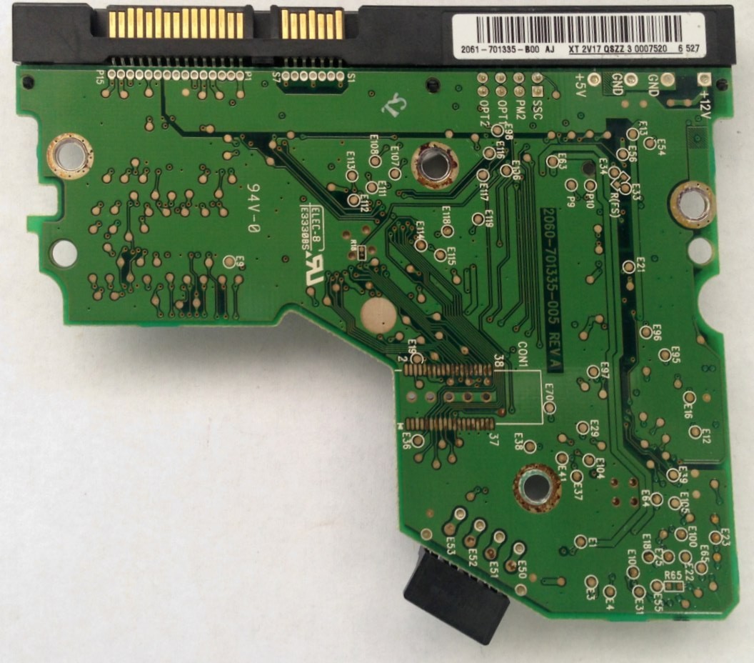 PCB WD1600JS-23MHB0 Western Digital 2061-701335-B00 AJ 160GB