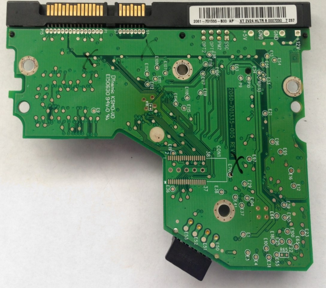 PCB WD2500JS-60NCB1 2061-701335-B00 AP  Western Digital
