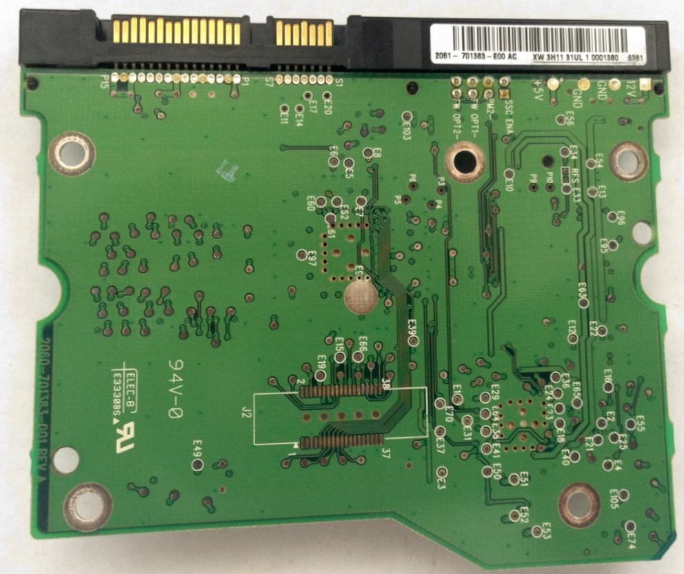 PCB WD4000KS-00MNB0 2061-701383-E00 AC 400GB Western Digital